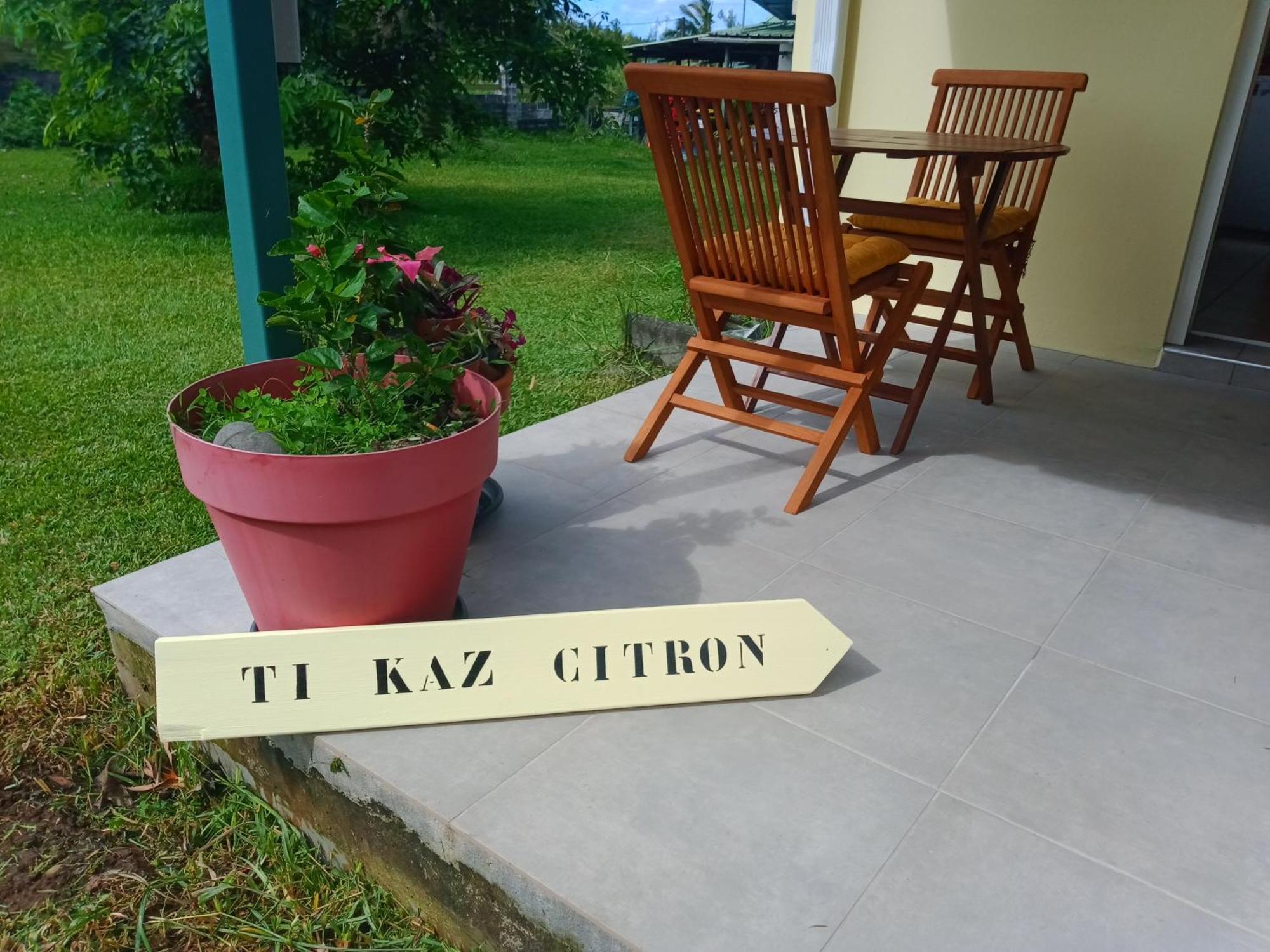 Vila Ti Kaz Citron Sainte-Rose Exteriér fotografie